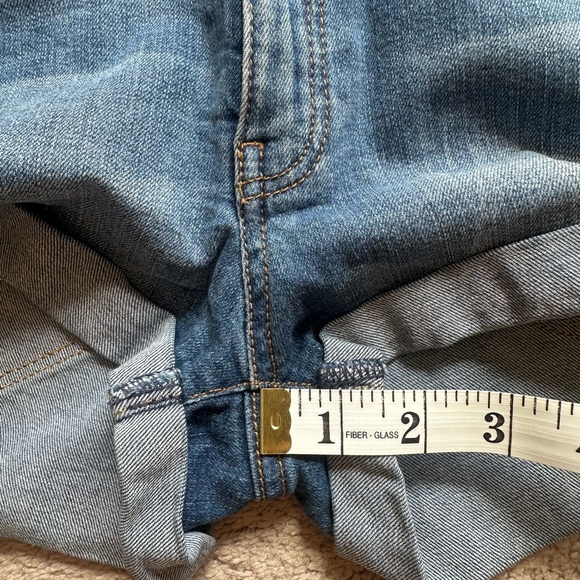 Mango Premium Denim Shorts with Casual Rolled Hem size 6 - Picture 5 of 8